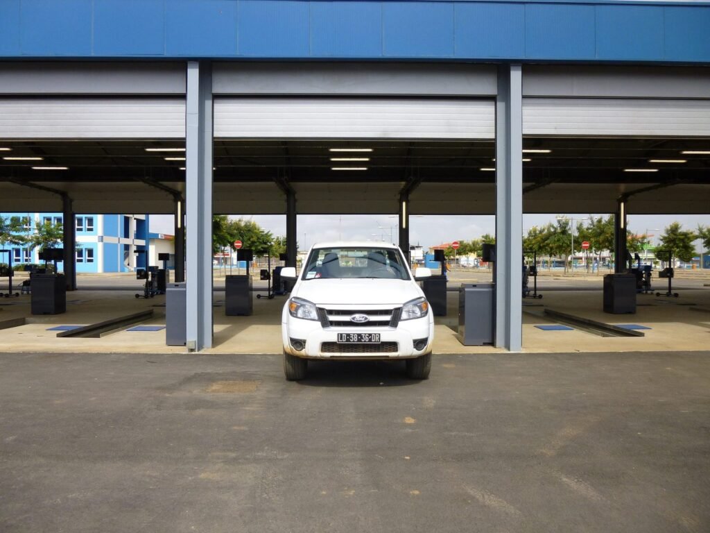 Centro de inspección en Angola