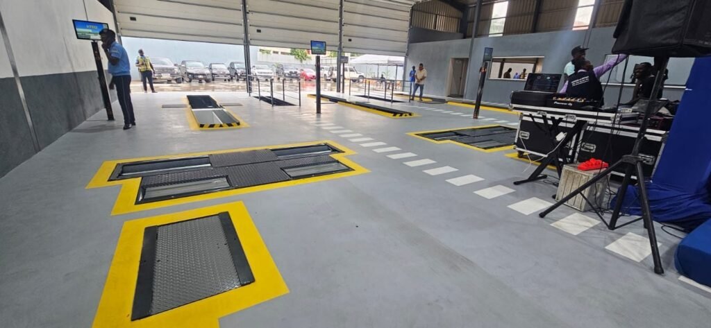 Centro de inspección en Angola