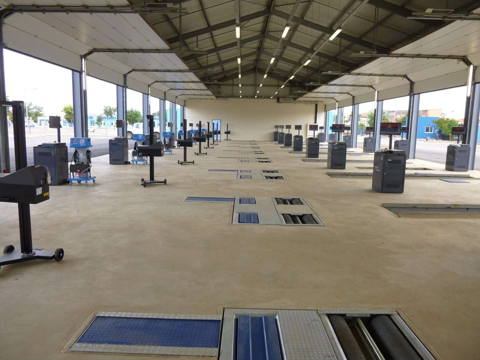 Centro de inspección en Angola