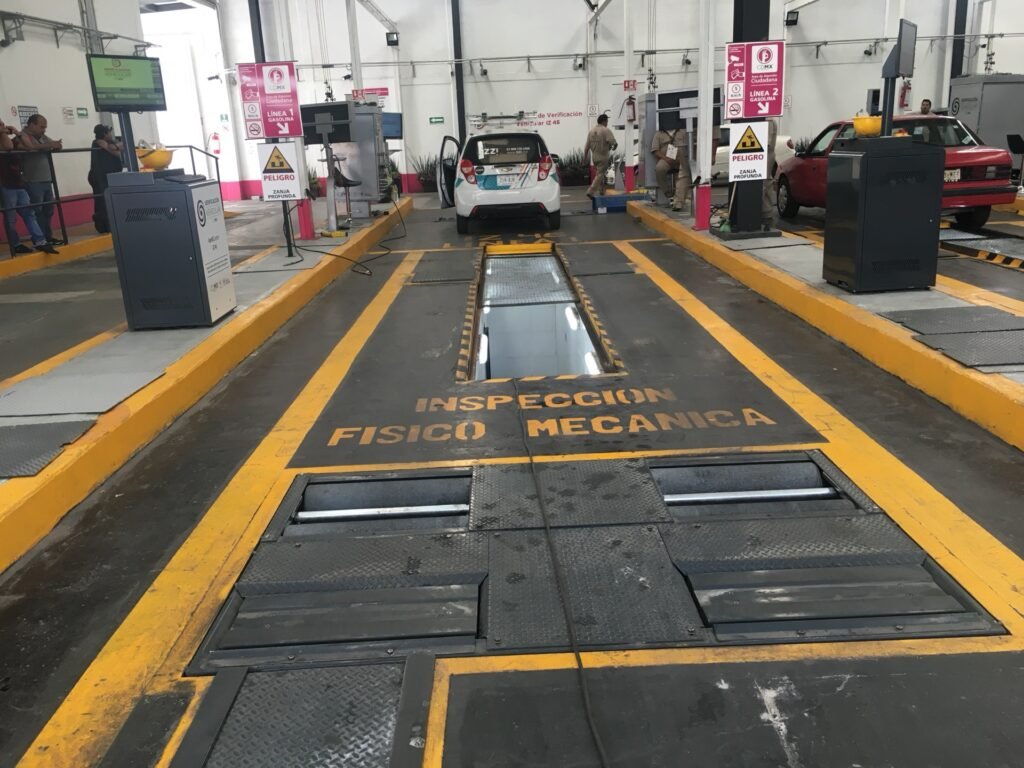 Centro de verificación en Ciudad de México