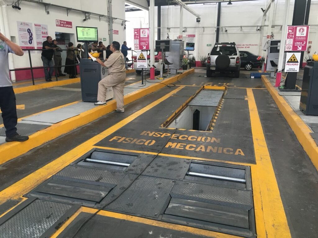 Centro de verificación en Ciudad de México